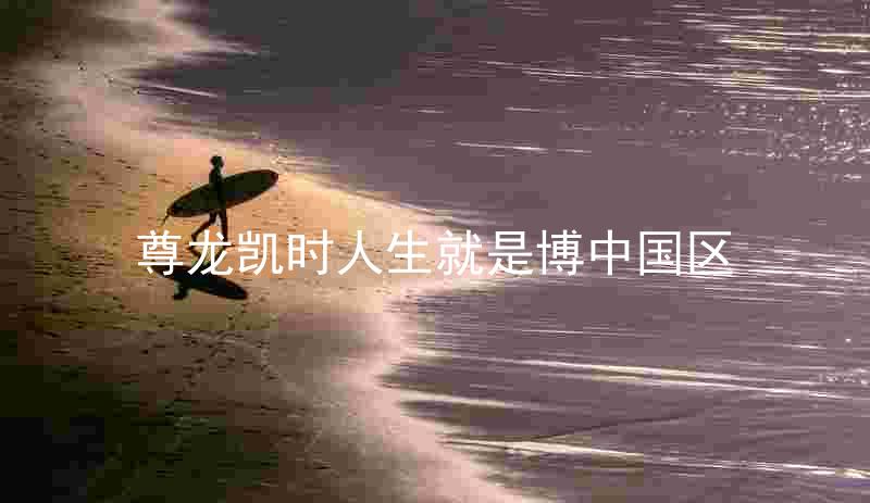尊龙凯时人生就是博中国区